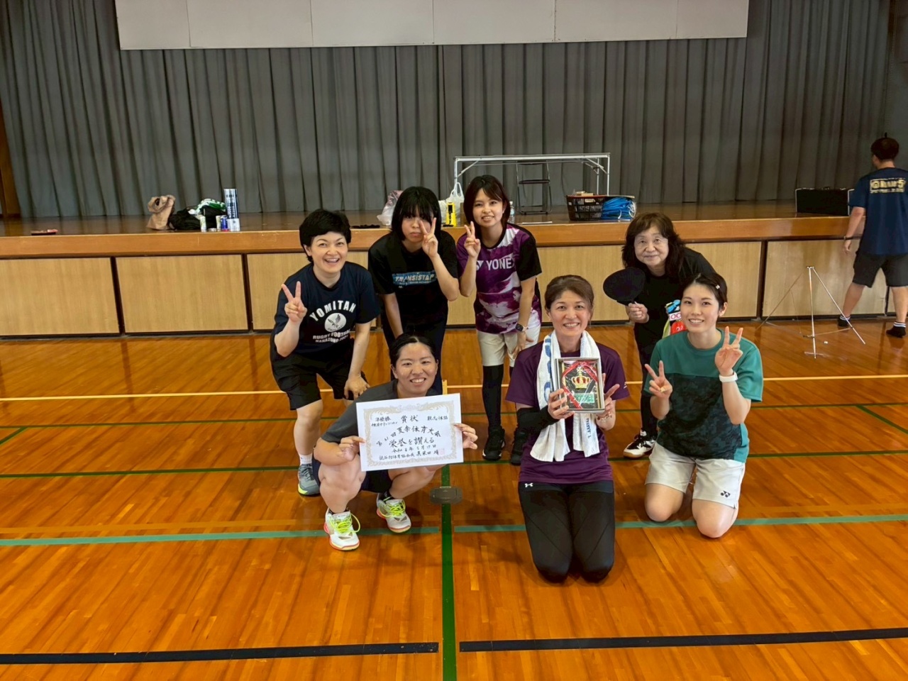 女子準優勝・親志体協