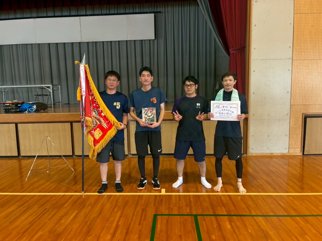 男子優勝・宇座体協