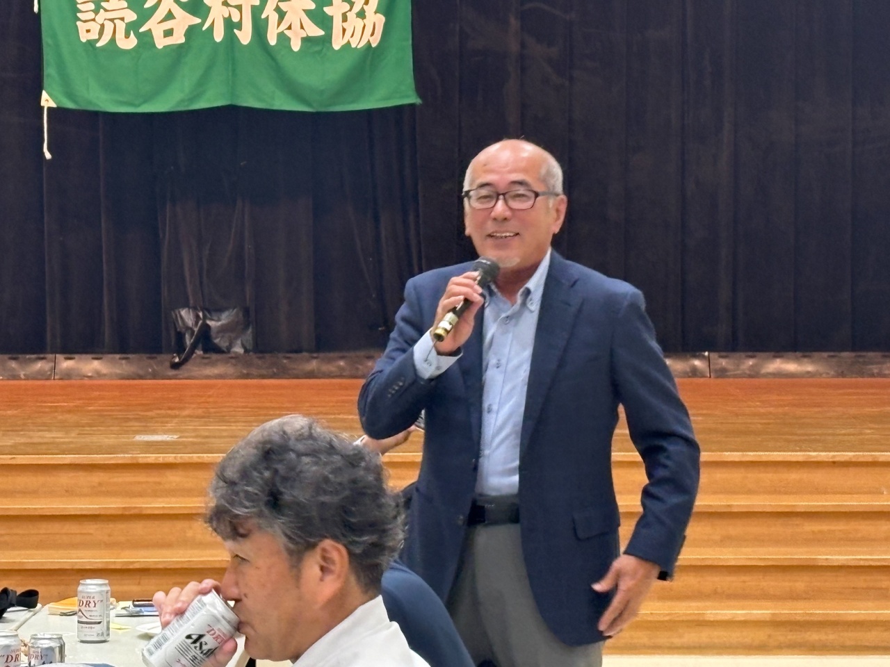 懇親会３（顧問挨拶）