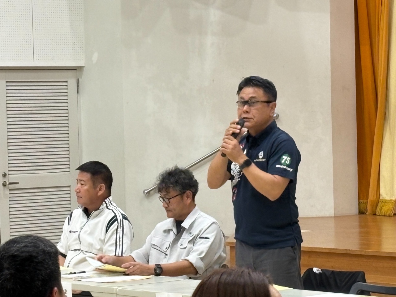 玉城会長（挨拶）