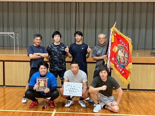 男女バドミントン大会結果（読谷村夏季大会）