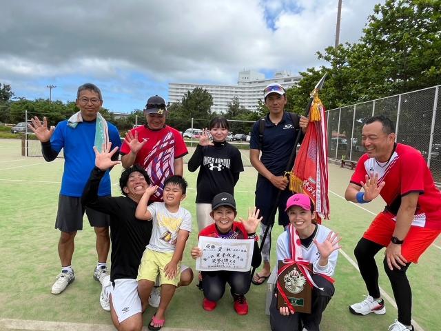 ソフトテニス大会結果（読谷村夏季大会）