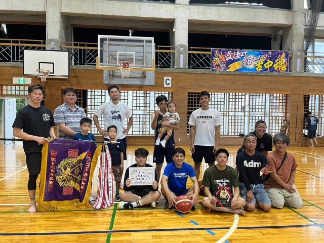 男子バスケットボール結果（読谷村夏季大会）
